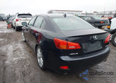 2007 Lexus Is 250 from USA, damaged, VIN JTHBK262175049422